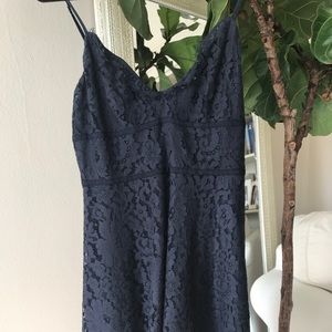 Joie navy lace dress